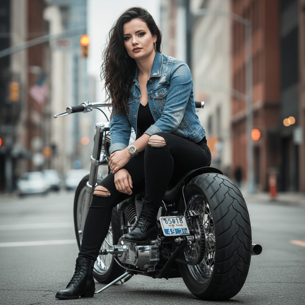 Road Ready: Denim and Attitude