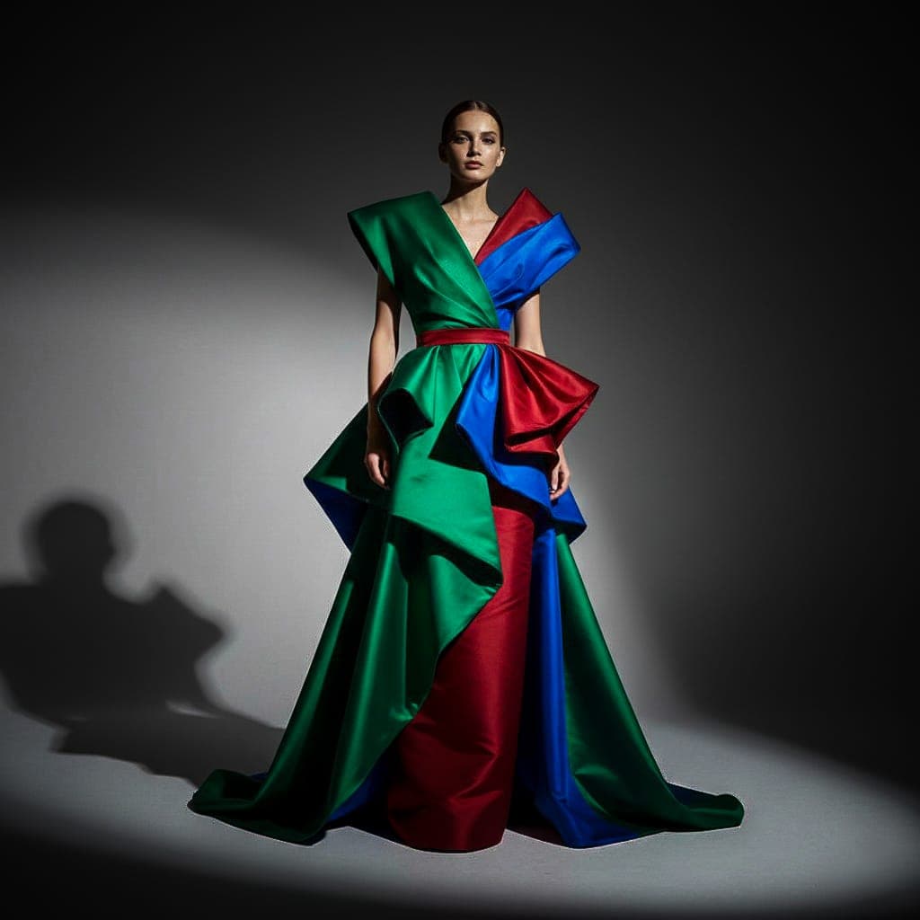 Sculpted Jewel Statement