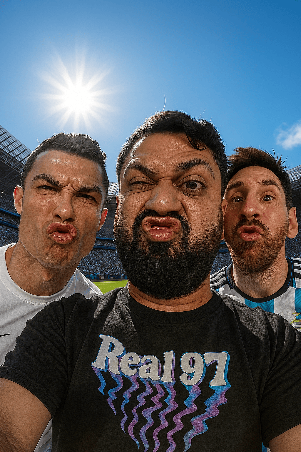 Selfie with Football Legends