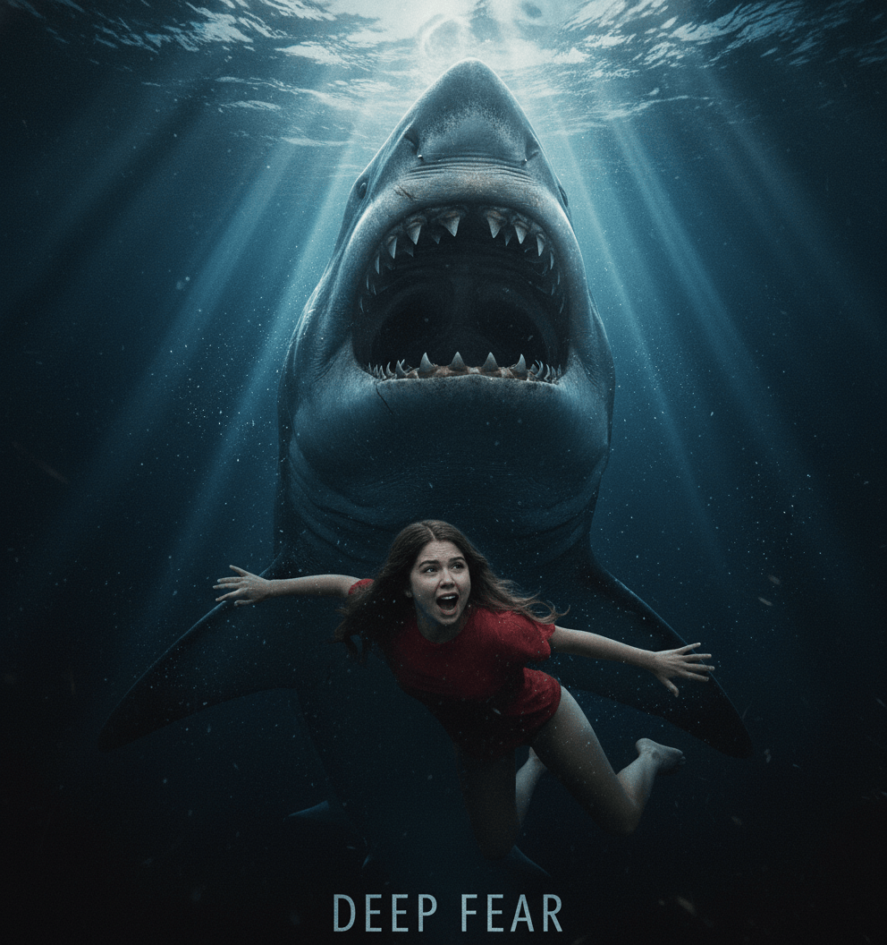shark thriller movie poster