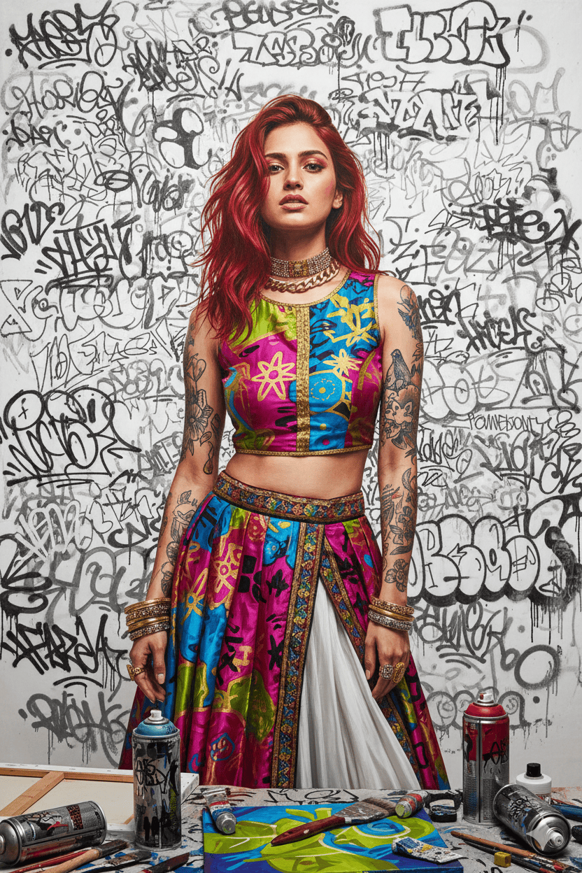 Silken Graffiti Muse