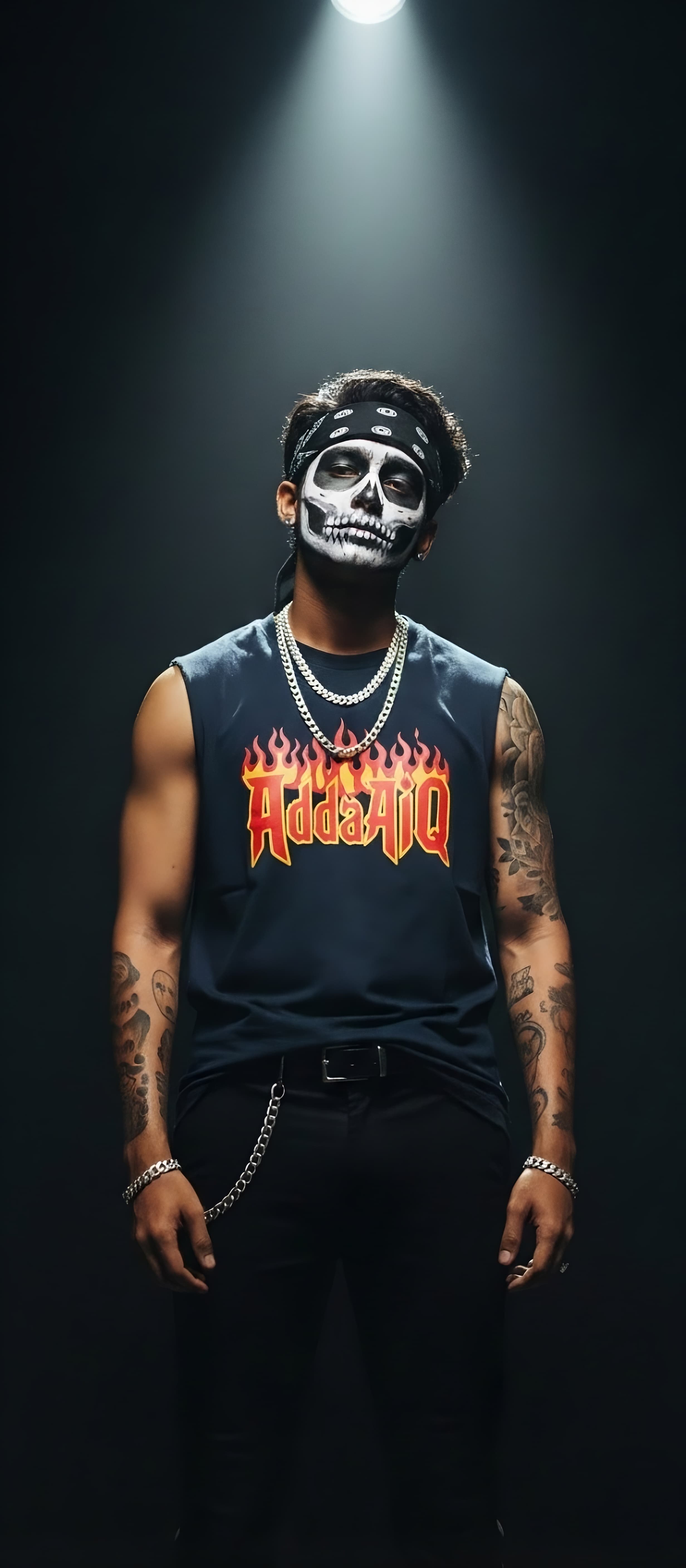 Talwiinder's Face inspired Body Painting Art Prompt