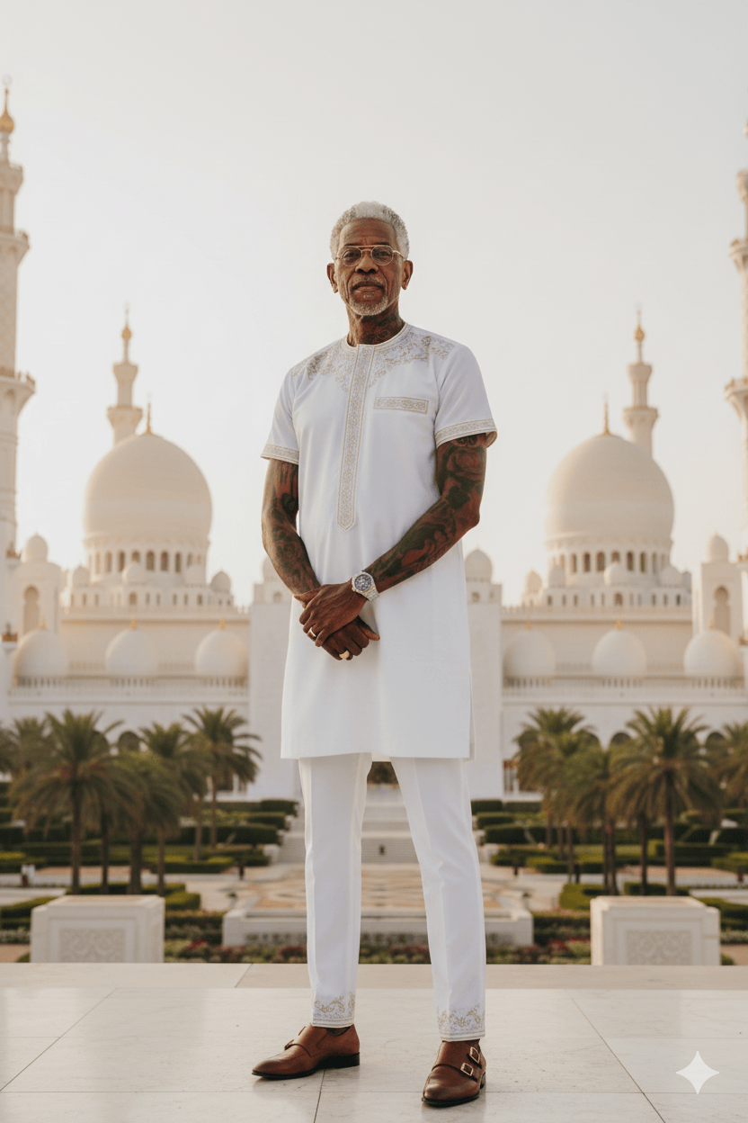 The Leader at the Mosque