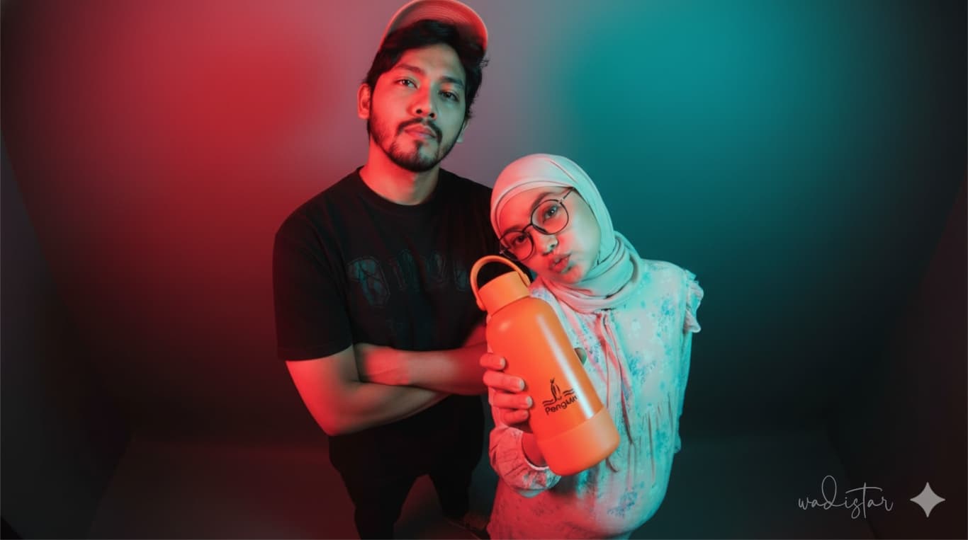 The Penguin Bottle : A Modern Still Life with People