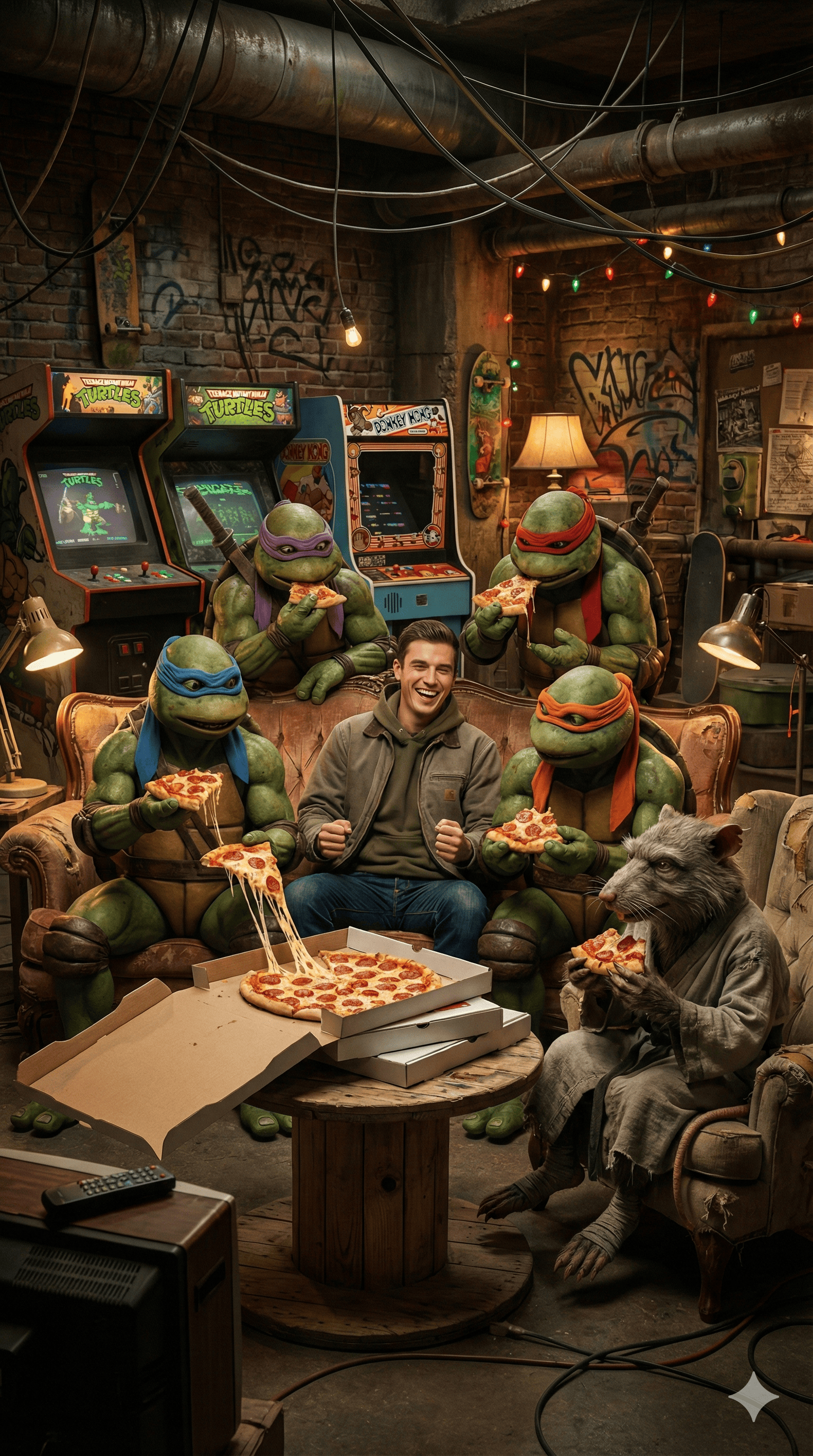 TMNT pizza
