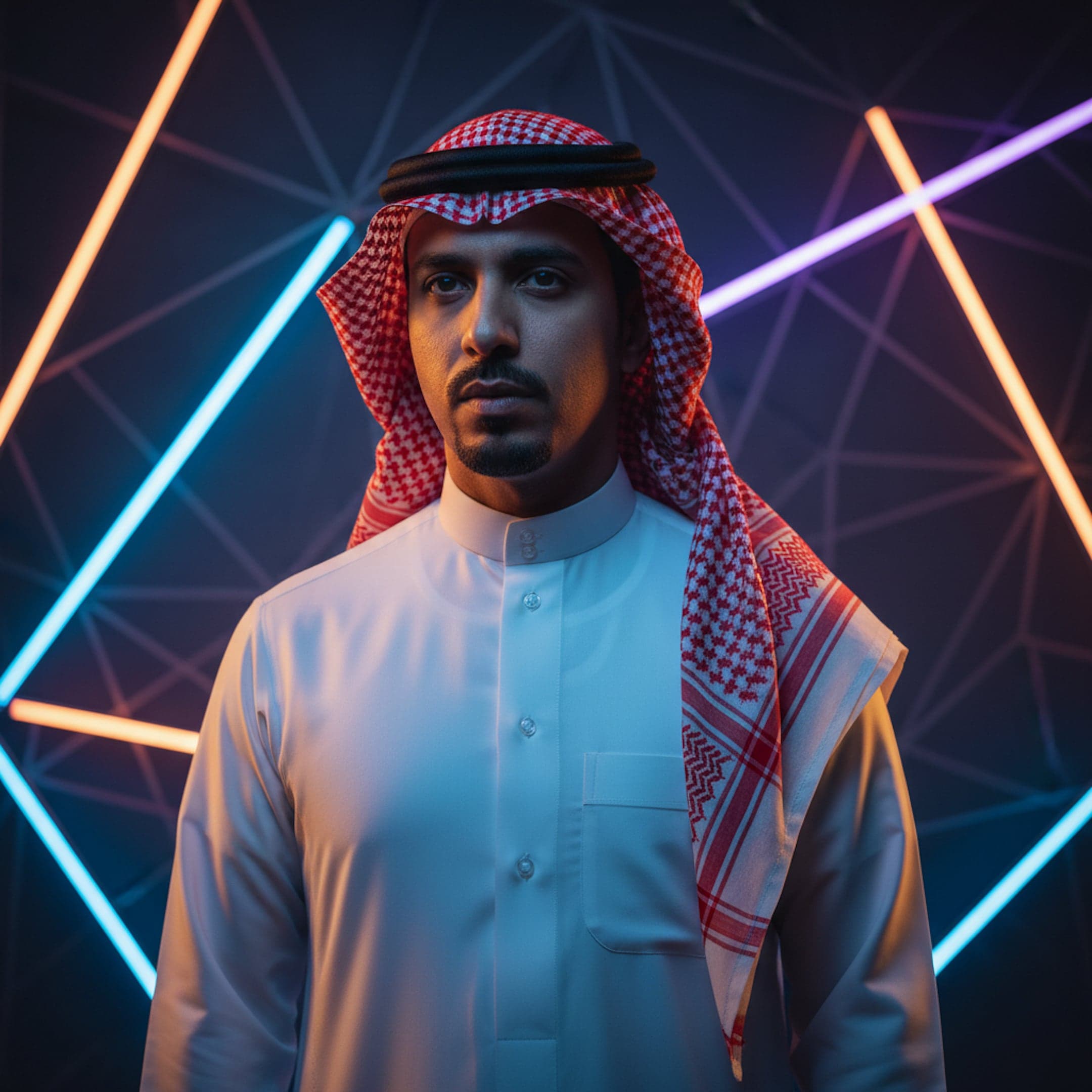 traditional Saudi Arabian attire