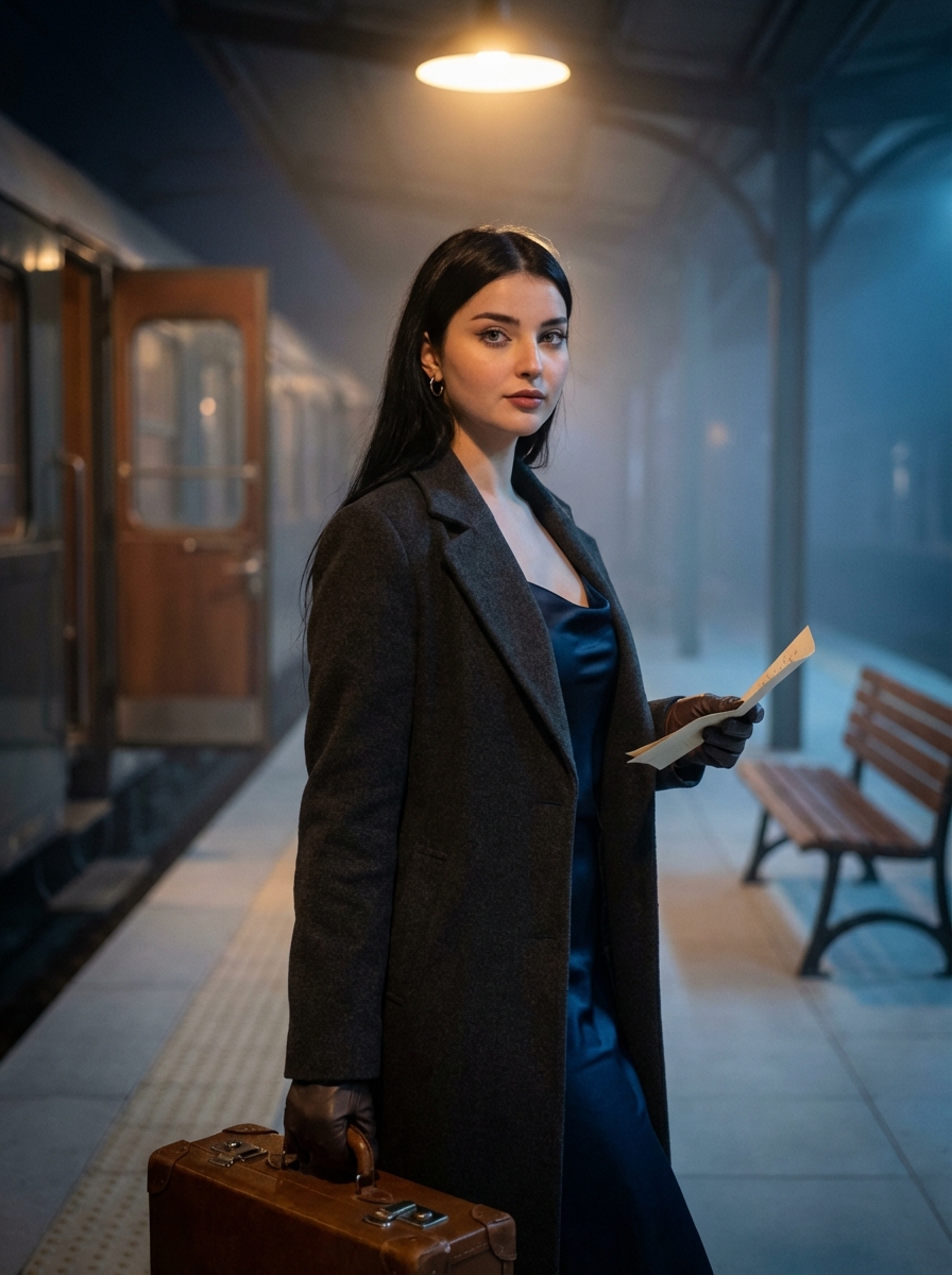 Train Platform Goodbye