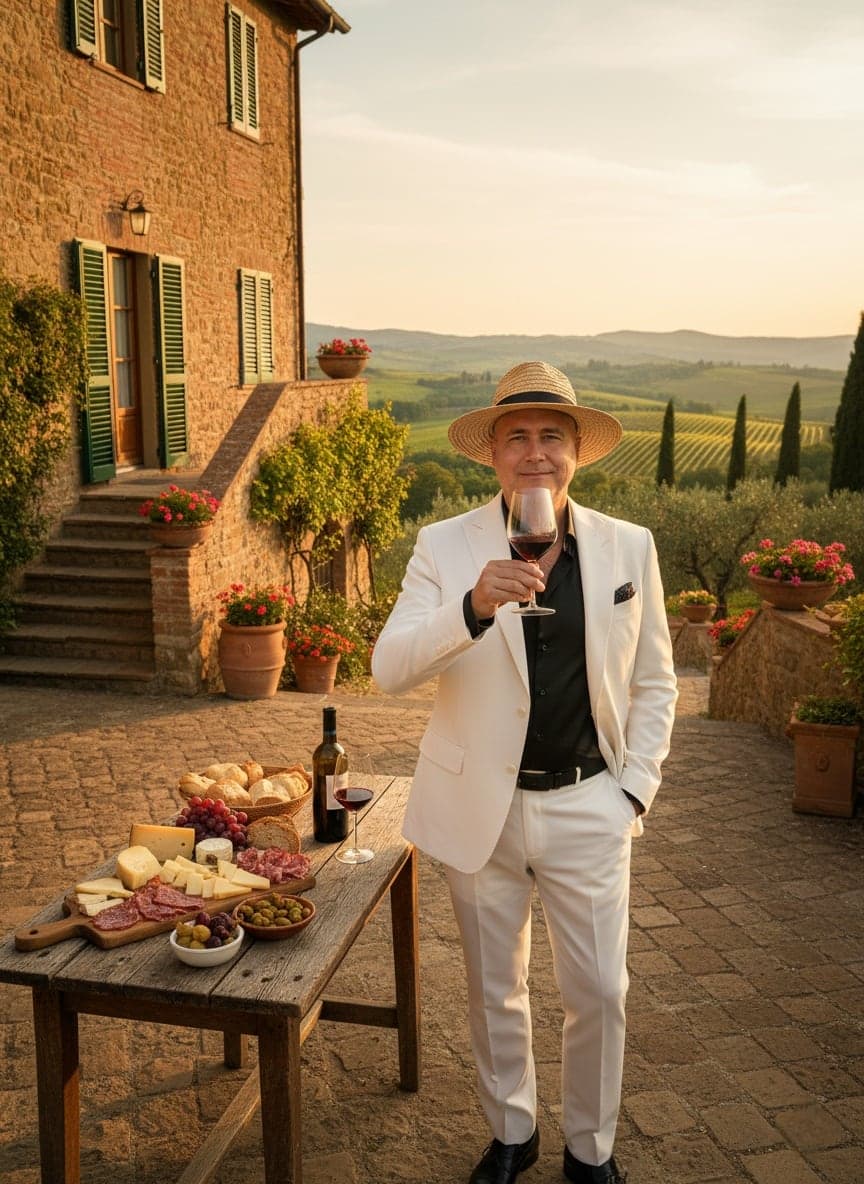 Tuscan Elegance Direct View Master Portrait