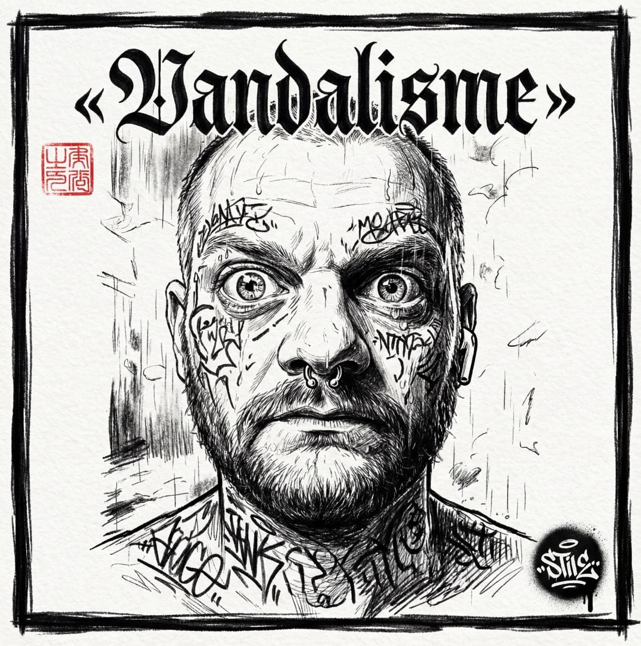 Urban Vandalism Sketch